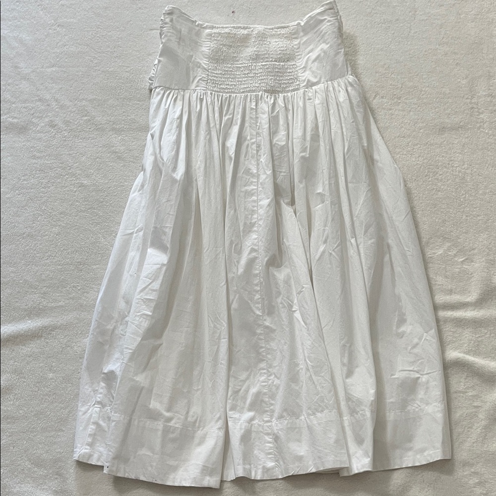 Anthropologie White Midi Dress - Picture 7 of 10